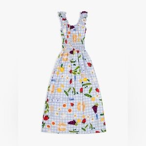Lisa Says Gah Annie Gingham midi Dress